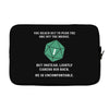 Dungeon Master Laptop sleeve