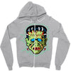 vintage frankenstein mask Zipper Hoodie