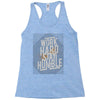 Work Hard, Stay Humble Racerback Tank