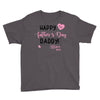 Happy Fathers Day Daddy! Baby Girl Any Name Customized Youth Tee