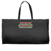 christmas misery Weekender Totes