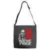 still here still strong Adjustable Strap Totes