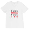 LIKE FATHER LIKE SON V-Neck Tee