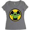 toxic monster Women's Triblend Scoop T-shirt