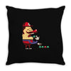 veggies are life Throw Pillow