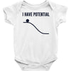 i have potential energy Baby Onesie
