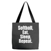 Softball Life Tote Bags