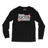 blessed sister with flower white color Long Sleeve Shirts