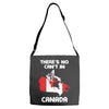 There Is No Cant In Canada Adjustable Strap Totes