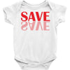 save red Baby Bodysuit