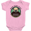 bah hum pug Baby Bodysuit