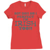 not only am i perfect Ladies Fitted T-Shirt