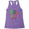 teacher saurus Racerback Tank
