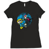invader spiff Ladies Fitted T-Shirt