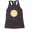 minimal solar system Racerback Tank