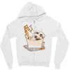 the dude abides Zipper Hoodie