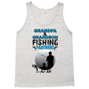 Grandpa And Grandson Fishing Partners For Life Tank Top