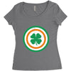 captain ireland Women's Triblend Scoop T-shirt