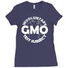 gmo test subject v2 anti gmo soy fruit vegetables Ladies Fitted T-Shirt