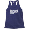 afrika bambaataa Racerback Tank