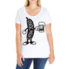 artisan pickle 2 Ladies Curvy T-Shirt
