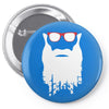 yre beard fast n' loud Pin-back button