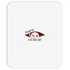 June Peeking Out Baby Boy Mousepad