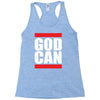 god can Racerback Tank