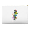 Pride Floral LGBT Colors Accessory Pouches
