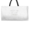 meet me at the library Weekender Totes