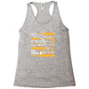 i cant hear anything youre saying Racerback Tank