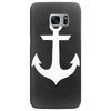 anchor black sailor vintage style navy nautical Samsung Galaxy S7 Edge