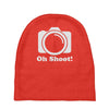 oh shoot camera Baby Beanies
