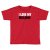 i love my melanin Toddler T-shirt