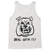 deal with it angry pitbul Tank Top