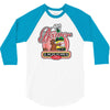 funny rude  beaver liquors, ideal gift or birthday present. 3/4 Sleeve Shirt