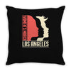 womens march on los angeles Throw Pillow