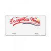 Dangerous Wave License Plate