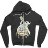 ghost just here for the boos Zipper Hoodie
