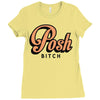 posh bitch Ladies Fitted T-Shirt