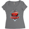 birthday boy mc queen Women's Triblend Scoop T-shirt