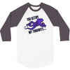 octopi my thoughts 3/4 Sleeve Shirt