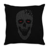 skull triangle Throw Pillow