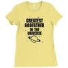 Greatest Godfather In The Universe Ladies Fitted T-Shirt