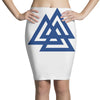 valknutr knoten der gefallenen odin nordisch symbol aspekte wotan Pencil Skirts