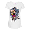 space monkey Maternity Scoop Neck T-shirt
