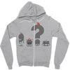 punktuation mark Zipper Hoodie