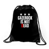 the gazette Drawstring Bags