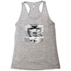 girl smoking a blunt Racerback Tank