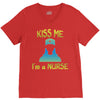 kiss a nurse V-Neck Tee
